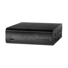 Inter-Tech JX-500 Mini ITX Case - Compact Design, No Power Supply, Sleek Black Finish - Perfect for Your Build!